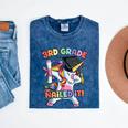 Dabbing 3rd Grade Unicorn Graduation Class Of 2021 Nailed It Mineral Wash Tshirts Mineral Navy