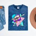 Dabbing Cassette Tape 70s 80s 80s Outfit Nostalgia Mineral Wash Tshirts Mineral Navy