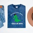 Dabbing Later Gator Graduation Class Of 2018 T-Shirt Mineral Wash Tshirts Mineral Navy