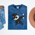 Dabbing Panda Bear Graduation Senior 2019 Shirt Mineral Wash Tshirts Mineral Navy
