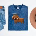 Dachshund Graduation 2018 Dog Graduation Shirt For Men Women Kids Mineral Wash Tshirts Mineral Navy