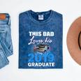 Dad Of a 2019 Graduate Shirt Proud Dad Graduation Grad Shirt Mineral Wash Tshirts Mineral Navy
