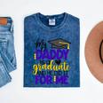 My Daddy Is A Graduate Shirt Matching Family Graduation Mineral Wash Tshirts Mineral Navy