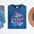 My Daddy Did It Tee Graduation Graduated Dad Proud Children Mineral Wash Tshirts Mineral Navy