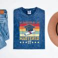 My Daughter In Law Mastered It Master's Graduation Vintage Mineral Wash Tshirts Mineral Navy