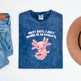 Most Days I Just Wanna Be An Axolotl Salamander Introvert Mineral Wash Tshirts Mineral Navy Most Days I Just Wanna Be An Axolotl Salamander Introvert Mineral Wash Tshirts Mineral Navy