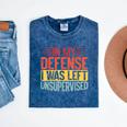 In My Defense i Was Left Unsupervised Introvert Mineral Wash Tshirts Mineral Navy