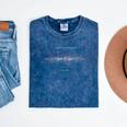DIAL UP Modem Sound Of Progress 1996 Gen X Tech Nostalgia Mineral Wash Tshirts Mineral Navy