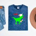Dinosaur Rawr Diploma Grad Graduate Graduation Mineral Wash Tshirts Mineral Navy