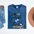 Disney Mickey Mouse A Big High Five For Today Graduation Mineral Wash Tshirts Mineral Navy
