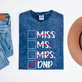 DNP Graduate Doctor Of Nursing Practice Graduation DNP Grad Mineral Wash Tshirts Mineral Navy