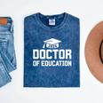 Doctor Of Education 2026 EDD Doctoral Degree Graduation Mineral Wash Tshirts Mineral Navy