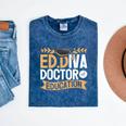 Doctor Of Education EdD Graduation ED Diva Mineral Wash Tshirts Mineral Navy