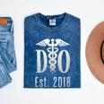 Doctor Graduation Shirt Tshirt Tee For Medical Students DO Mineral Wash Tshirts Mineral Navy