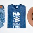 Doctorate Is Forever- Graduation Achievement DBA Doctorate Mineral Wash Tshirts Mineral Navy
