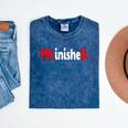 Doctorate PhinisheD PhD Graduation Premium Mineral Wash Tshirts Mineral Navy