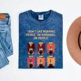 I Dont Like Morning People Introvert Coffee Lover Antisocial Raglan Baseball Tee Mineral Wash Tshirts Mineral Navy