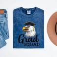 Eagle Grad Squad Class Of 2019 Graduation Mineral Wash Tshirts Mineral Navy