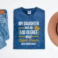 EdD Doctor Of Education Daughter Doctorate Graduation Mineral Wash Tshirts Mineral Navy