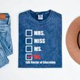 EdD Doctor Of Education Dr Doctorate Graduation Mineral Wash Tshirts Mineral Navy