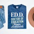 EdD Doctor Of Education Graduation For Doctoral Degree Mineral Wash Tshirts Mineral Navy