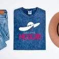 Educated Mexican Graduation Shirt For Women Mineral Wash Tshirts Mineral Navy