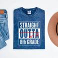 Eighth Grade Graduation Shirt Straight Outta 8th Grade Mineral Wash Tshirts Mineral Navy