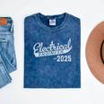 Electrical Engineer Graduation 2025 Mineral Wash Tshirts Mineral Navy