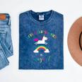 End Of Year Teacher Last Day Of School Graduation Mineral Wash Tshirts Mineral Navy