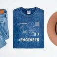 ENGINEER MATH COLLEGE GIFT IDEA GRADUATION T-SHIRT GRAPHIC Mineral Wash Tshirts Mineral Navy
