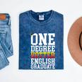 English Major Shirt Now Hotter By One Degree Graduation Mineral Wash Tshirts Mineral Navy