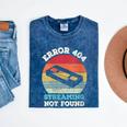 Error 404 Streaming Not Found Nostalgia VHS Retro Tape Mineral Wash Tshirts Mineral Navy