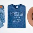 Esthetician Graduation 2019 Shirt Mineral Wash Tshirts Mineral Navy