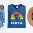 Ew People Cat Anti Social Introvert Premium Tri-Blend Mineral Wash Tshirts Mineral Navy Ew People Cat Anti Social Introvert Premium Tri-Blend Mineral Wash Tshirts Mineral Navy