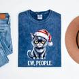 Ew People Cat Christmas Introvert Holiday Humor Mineral Wash Tshirts Mineral Navy Ew People Cat Christmas Introvert Holiday Humor Mineral Wash Tshirts Mineral Navy