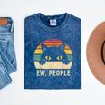 Ew People Retro Cat Vintage Anti-Social Introvert Mineral Wash Tshirts Mineral Navy Ew People Retro Cat Vintage Anti-Social Introvert Mineral Wash Tshirts Mineral Navy