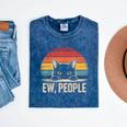 Ew People Retro Vintage Anti Social Cat Introvert Mineral Wash Tshirts Mineral Navy Ew People Retro Vintage Anti Social Cat Introvert Mineral Wash Tshirts Mineral Navy