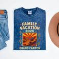 Family Vacation Grand Canyon 2026 Nostalgia Mineral Wash Tshirts Mineral Navy