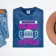 Female Lawyer Women Law Student Graduation Bar Exam Mineral Wash Tshirts Mineral Navy
