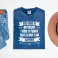 You Find It Offensive I Find It A Sarcastic Introvert Mineral Wash Tshirts Mineral Navy