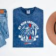 Fire Academy Graduate Firefighter Graduation Mineral Wash Tshirts Mineral Navy