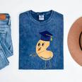 Flossing Cashew OIT For Tree Nut OIT Graduation Mineral Wash Tshirts Mineral Navy
