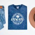 Forget The Grad Mom Survived Class Of 2024 Senior Graduation Mineral Wash Tshirts Mineral Navy