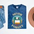 Never Forget Retro Diskette Nostalgia Vintage Mineral Wash Tshirts Mineral Navy Never Forget Retro Diskette Nostalgia Vintage Mineral Wash Tshirts Mineral Navy