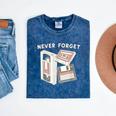Never Forget VHS Tape Cassette Floppy Disk Nostalgia 80s 90s Mineral Wash Tshirts Mineral Navy Never Forget VHS Tape Cassette Floppy Disk Nostalgia 80s 90s Mineral Wash Tshirts Mineral Navy