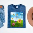 Frutiger Aero Aesthetic Tech Scenery Fishes Sunflower Mineral Wash Tshirts Mineral Navy Frutiger Aero Aesthetic Tech Scenery Fishes Sunflower Mineral Wash Tshirts Mineral Navy