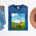 Frutiger Aero Aesthetic Tech Scenery Fishes Sunflower Raglan Baseball Tee Mineral Wash Tshirts Mineral Navy Frutiger Aero Aesthetic Tech Scenery Fishes Sunflower Raglan Baseball Tee Mineral Wash Tshirts Mineral Navy