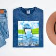 Frutiger Aero Aesthetic Tech Water Fishes Monitor Screen Raglan Baseball Tee Mineral Wash Tshirts Mineral Navy Frutiger Aero Aesthetic Tech Water Fishes Monitor Screen Raglan Baseball Tee Mineral Wash Tshirts Mineral Navy