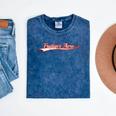 Frutiger Aero Retro Digital Aesthetic Y2K Vintage Varsity Mineral Wash Tshirts Mineral Navy