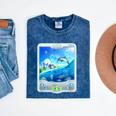 Frutiger Aero Skeuomorphism User Interface Nostalgia Mineral Wash Tshirts Mineral Navy